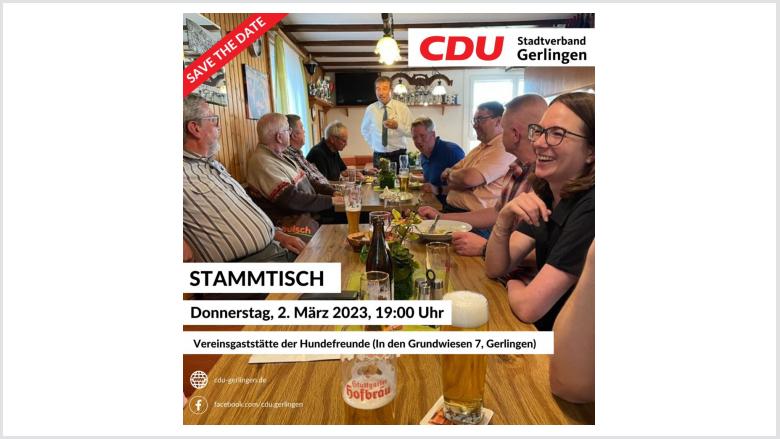 Einladung zum offenen Stammtisch Einladung zum offenen Stammtisch