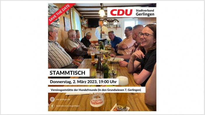 Einladung zum offenen Stammtisch